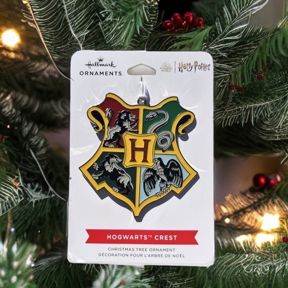 NEW HALLMARK/HARRY POTTER - Fun Mario - 2D Metal Christmas Ornament - HOGWARTS - Picture 5 of 7
